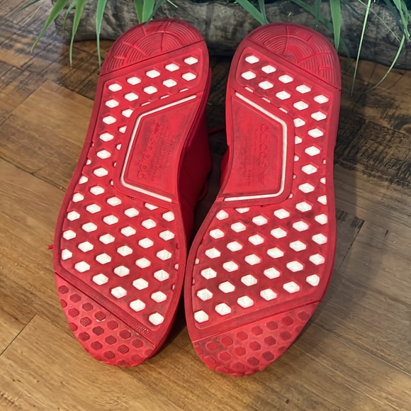 Adidas NMD_R1 Primeblue, Red, Size 10 - Picture 6 of 6